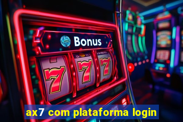 ax7 com plataforma login